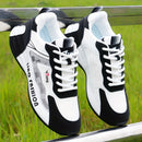 Tênis Masculinos Modernos Com Bloco De Cores, Confortáveis, Antiderrapantes, Duráveis E Casuais Para Atividades Ao Ar Livre