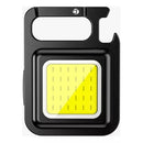 Mini Lanterna Com Led 4 Modos de Luz 4 Funções, Chaveiro portatil e abridor de garrafas