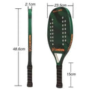 Raquete de tênis de praia Camewin Original,Leve de fibra de carbono  ou fibra de vidro,produto profissional e com capa protetora launch