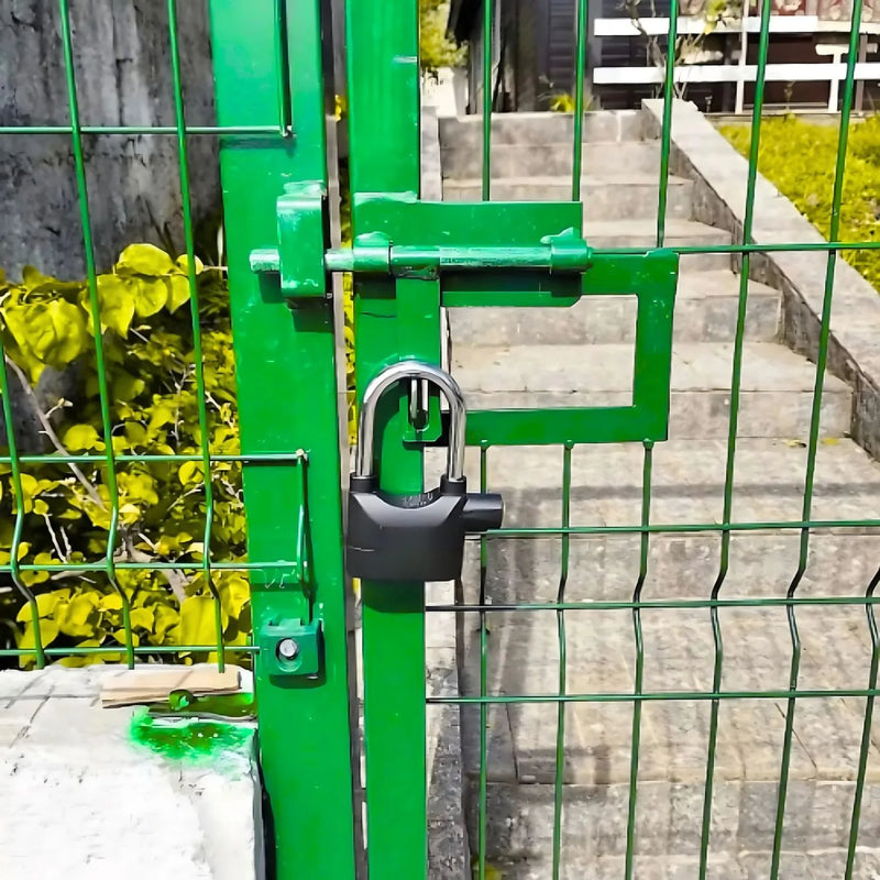 Cadeado anti-roubo com alarme sonoro, resistente à chuva