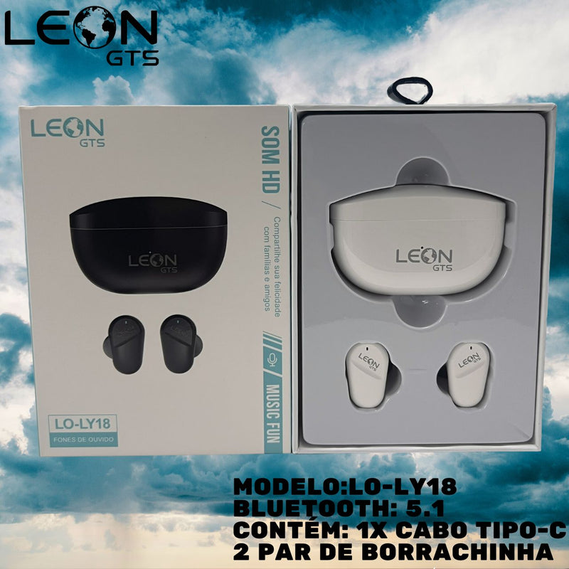 Fone Bluetooth 5.0 De Ouvido Sem Fio Esportivo Estojo de Carregamento Portátil Ergonômico Estéreo Anti Ruídos LO-LY18