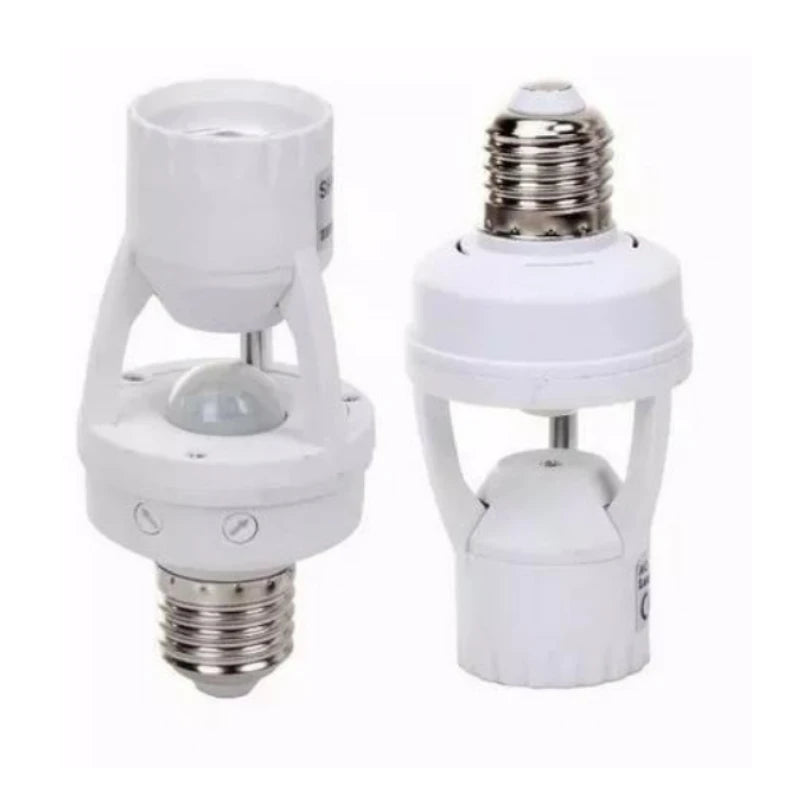 Sensor de presença com fotocélula para lâmpada soquete E27