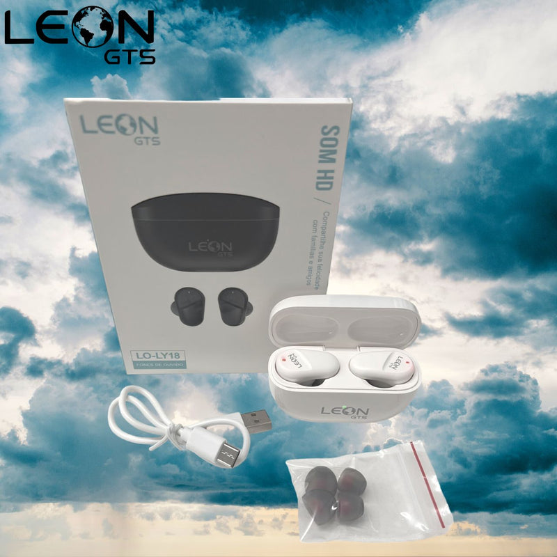 Fone Bluetooth 5.0 De Ouvido Sem Fio Esportivo Estojo de Carregamento Portátil Ergonômico Estéreo Anti Ruídos LO-LY18