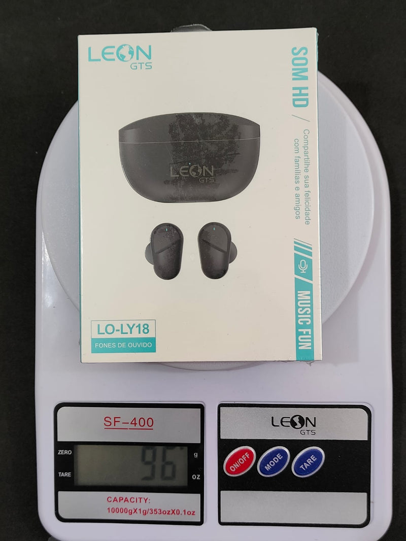 Fone Bluetooth 5.0 De Ouvido Sem Fio Esportivo Estojo de Carregamento Portátil Ergonômico Estéreo Anti Ruídos LO-LY18