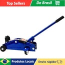 Macaco hidráulico estilo jacaré, seguro e confiável, aço reforçado Levanta até 2 toneladas