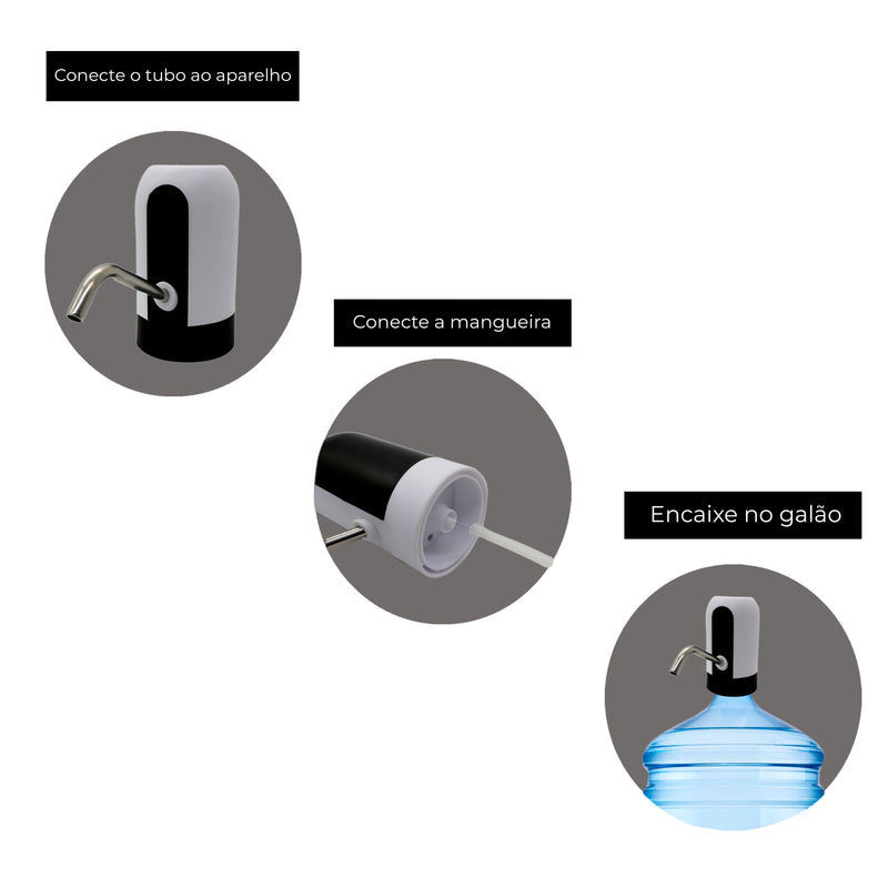 Bebedouro De Bomba Elétrica Para Garrafão,Galão De Água Recarregável.