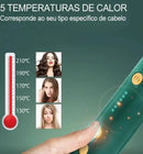 Escova Alisadora 5 em 1 - Alisa, Hidrata, Modela, Alinha e Anti- Frizz.