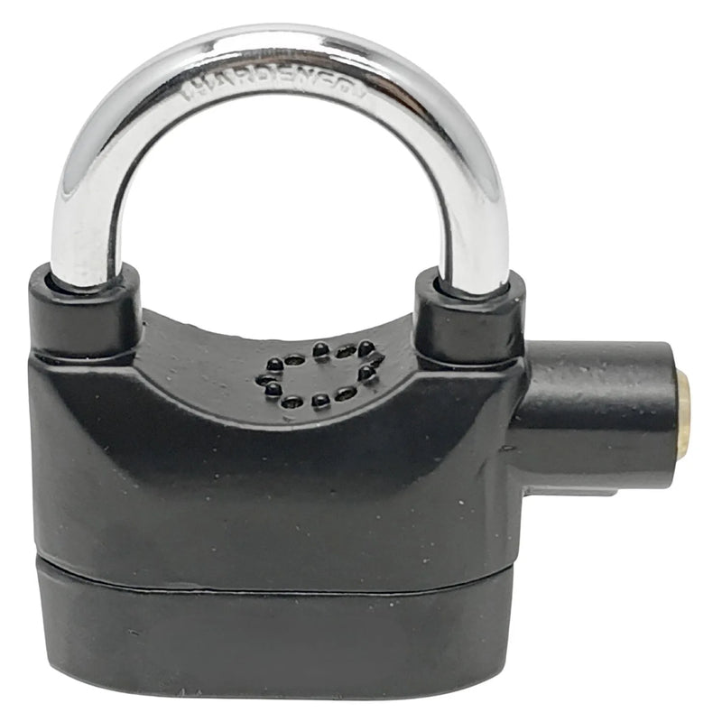 Cadeado anti-roubo com alarme sonoro, resistente à chuva