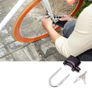 Cadeado anti-roubo com alarme sonoro, resistente à chuva