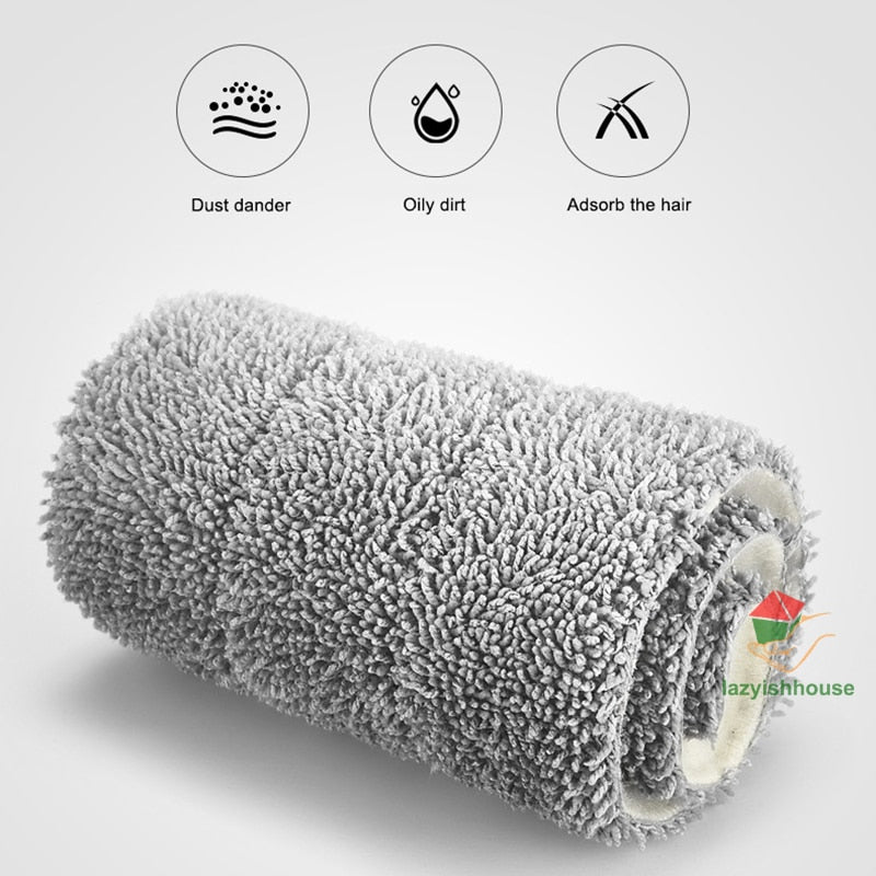 Espremer mop com piso de balde limpo mop cabeça pano limpo limpador de chão doméstico limpeza esfregão mágico espremer azulejos de parede limpa