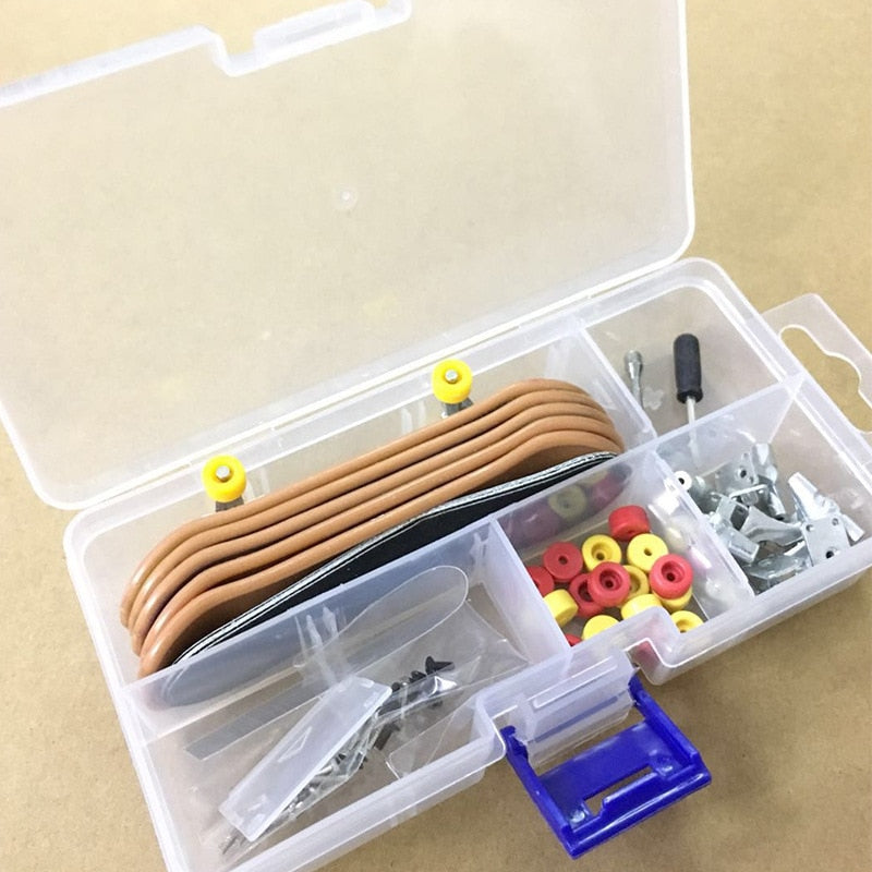 Brinquedos de Scooter de Dedo,de Duas Rodas,Mini Skates Conjuntos de Peças de Rampa,Dedo Bmx,Dedo Fingerboard,Deck de Skate,Brinquedos do Momento.