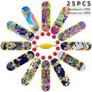 Brinquedos de Scooter de Dedo,de Duas Rodas,Mini Skates Conjuntos de Peças de Rampa,Dedo Bmx,Dedo Fingerboard,Deck de Skate,Brinquedos do Momento.