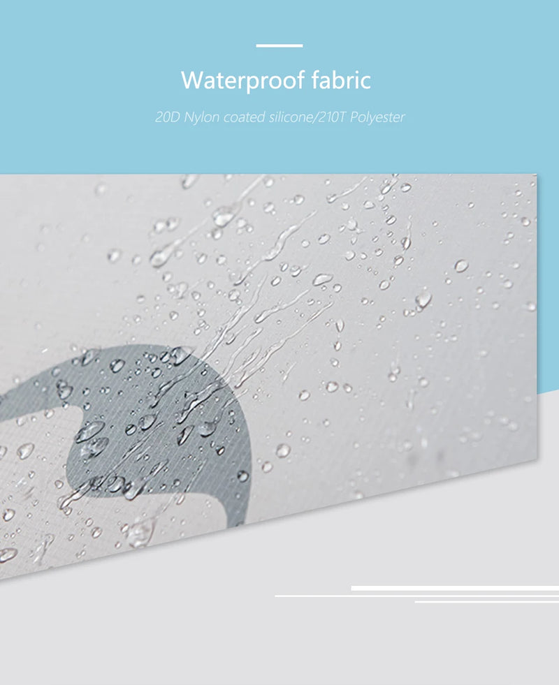 Barraca de Camping,Tenda para 2 Pessoas Ultraleve 20D para Acampamento,Pescas, à Prova D'água.