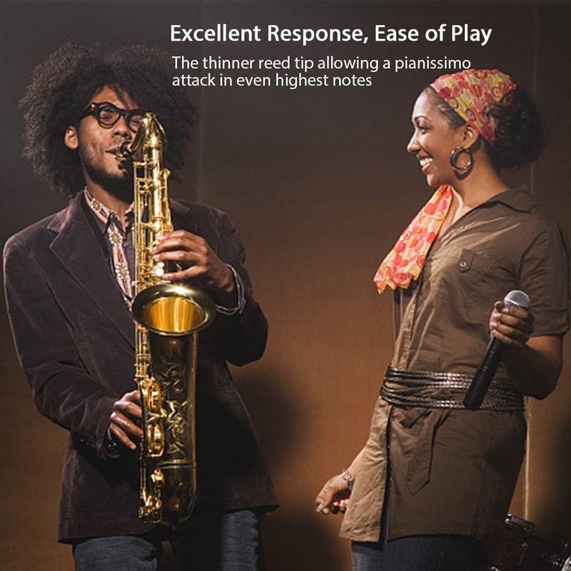 Palhetas Para Sax Alto Mib Caixa com 10 UN Saxophone Reeds  Sax Traditional Reeds Strength 2.5/ 3.0 Saxophone Accessories