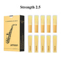 Palhetas Para Sax Alto Mib Caixa com 10 UN Saxophone Reeds  Sax Traditional Reeds Strength 2.5/ 3.0 Saxophone Accessories