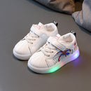 Tênis LED Spiderman para crianças,calçados esportivos para crianças,Sapatos para Meninos e Meninas com luz LED, quente, tamanho 21-30