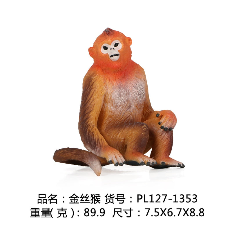 Mine Macacos da Floresta,Animais Selvagens, chimpanzé e família mandril,macaco modelos de simulação