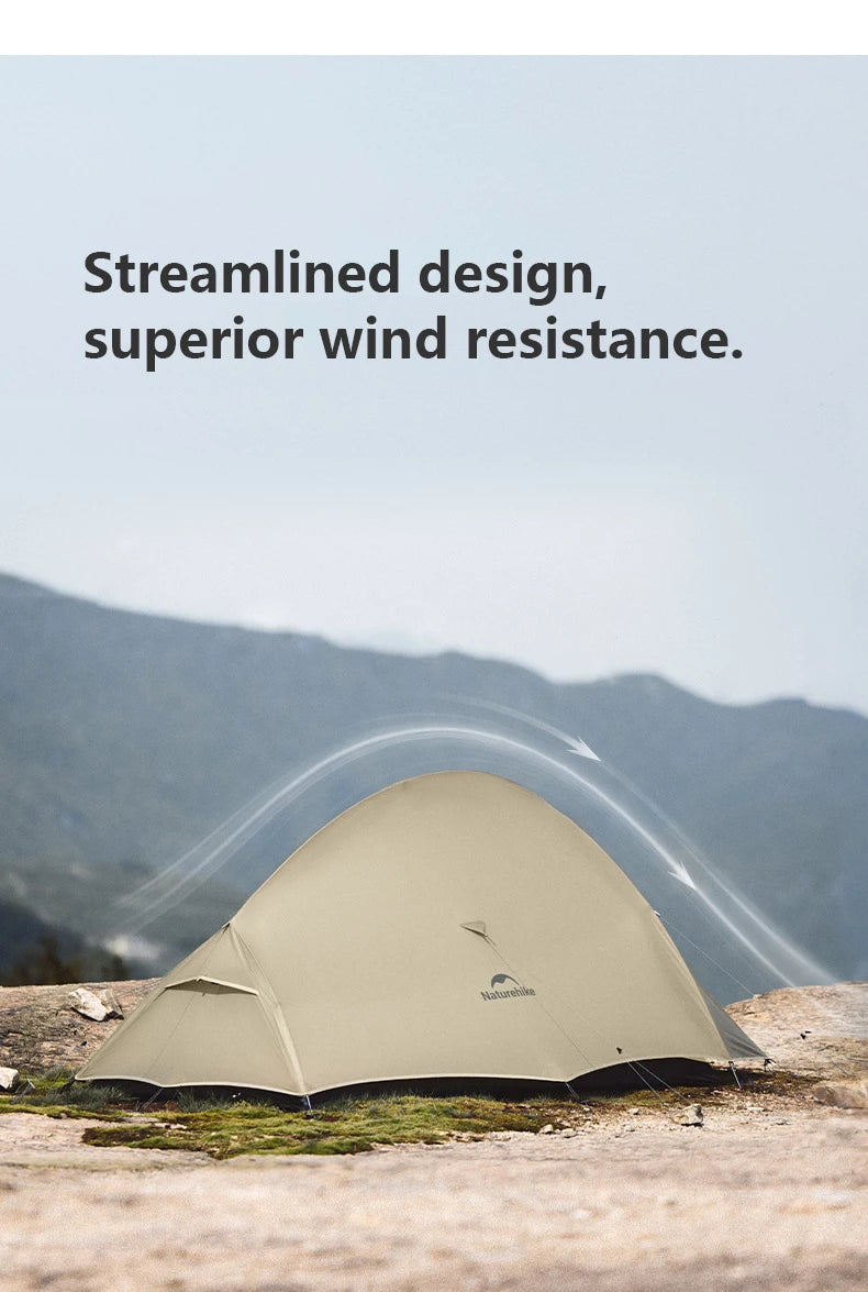 Barraca de Camping,Tenda para 2 Pessoas Ultraleve 20D para Acampamento,Pescas, à Prova D'água.