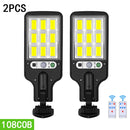 Luzes LED,Carregamento ao Ar Livre,IP65 à Prova D`Água,Com 3 Modo,Sensor De Movimento,Iluminação Sem Gastar Energia Elétrica,Luz da Energia Solar Para Clarear Seu Jardim.