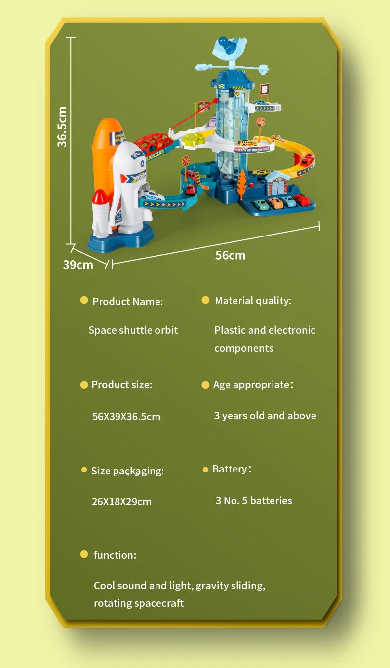 Pista de Corrida com Montanha Russa o Brinquedo que é o Sonho das Crianças.⭐🤩