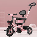 Carrinho de Bebê Triciclo Infantil, Bicicleta Leve, Caminhada, 3 Rodas, 1-3-6 Anos de Idade, Entrega Rápida