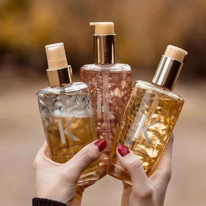 Óleo Essencial Para o Crescimento do Cabelo e Cabelos Danificados, Aliviando a Alta Temperatura, Melhora o Frizz, Tratamento Macio, Orgânicos.