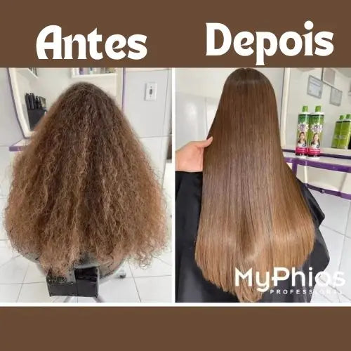 Kit Progressiva Shampoo E Gloss 300ml Proliss - MyPhios