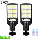 Luzes LED,Carregamento ao Ar Livre,IP65 à Prova D`Água,Com 3 Modo,Sensor De Movimento,Iluminação Sem Gastar Energia Elétrica,Luz da Energia Solar Para Clarear Seu Jardim.