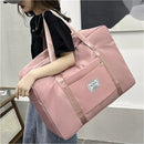 Mala de viagem dobrável de grande capacidade, impermeável, tipo sacola, bolsa de mão, bolsa de ginástica, bolsa de ombro para armazenamento, para homens e mulheres.