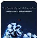 ⚽️🛞Compressor de ar portátil sem fio, bomba elétrica para inflar pneus de carros, motocicleta, bicicleta, barco, bolas⭐🚴