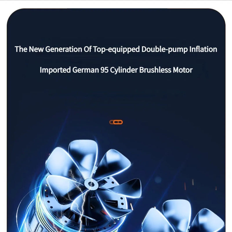 ⚽️🛞Compressor de ar portátil sem fio, bomba elétrica para inflar pneus de carros, motocicleta, bicicleta, barco, bolas⭐🚴