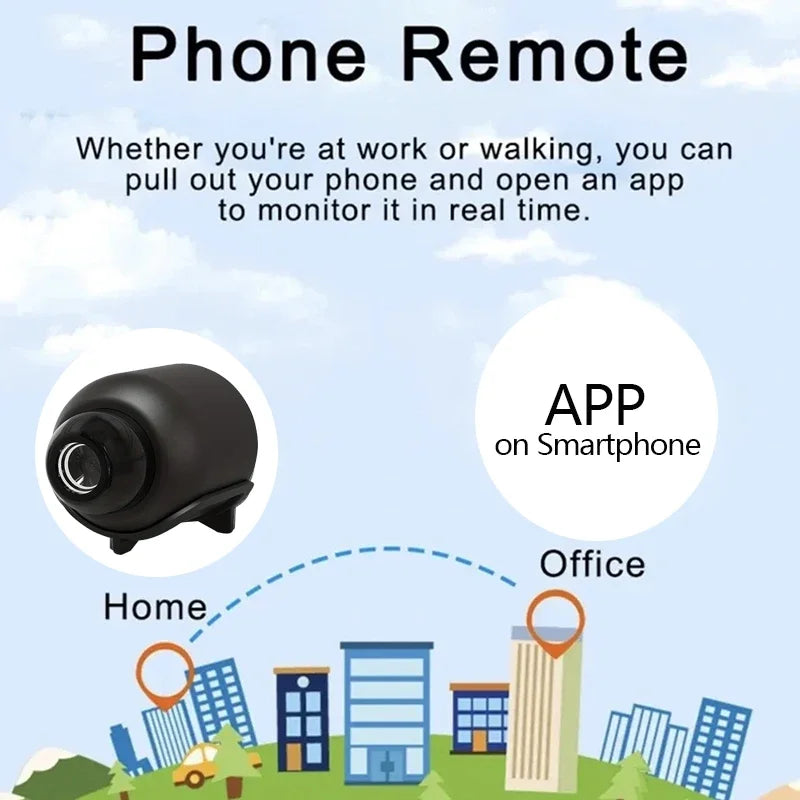 Mini Câmera  WiFi IP Wireless