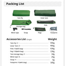 Barraca de Camping,Tenda para 2 Pessoas Ultraleve 20D para Acampamento,Pescas, à Prova D'água.