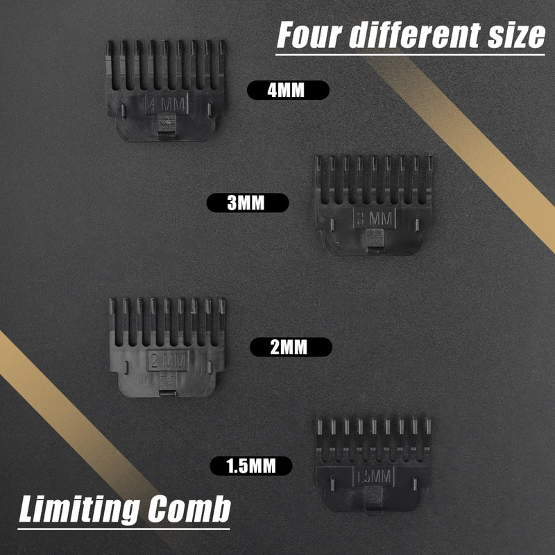 Máquina de Cortar Cabelo e Aparador de Barba Profissional Para Homens.