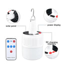 Lâmpada LED a luz solar de 100 W para áreas externas,portátil,recarregável por USB,com gancho para acampamento,serve para iluminar barraca ,é à prova d'água e economizadora de energia