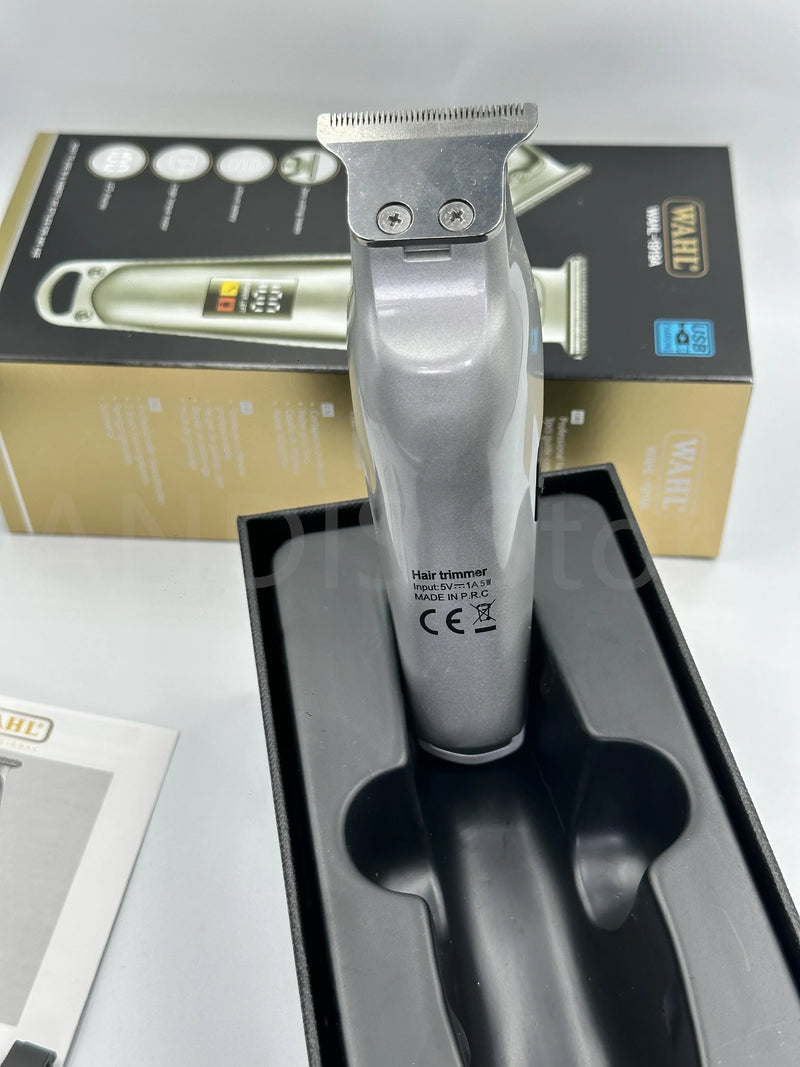 Máquina de Cortar Cabelo Wahl 1919a Original, Durável, Ferramenta de Corte Afiada para Meninos e Meninas, Estilo de Salão de Beleza com Display Lcd