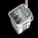 Espremer mop com piso de balde limpo mop cabeça pano limpo limpador de chão doméstico limpeza esfregão mágico espremer azulejos de parede limpa