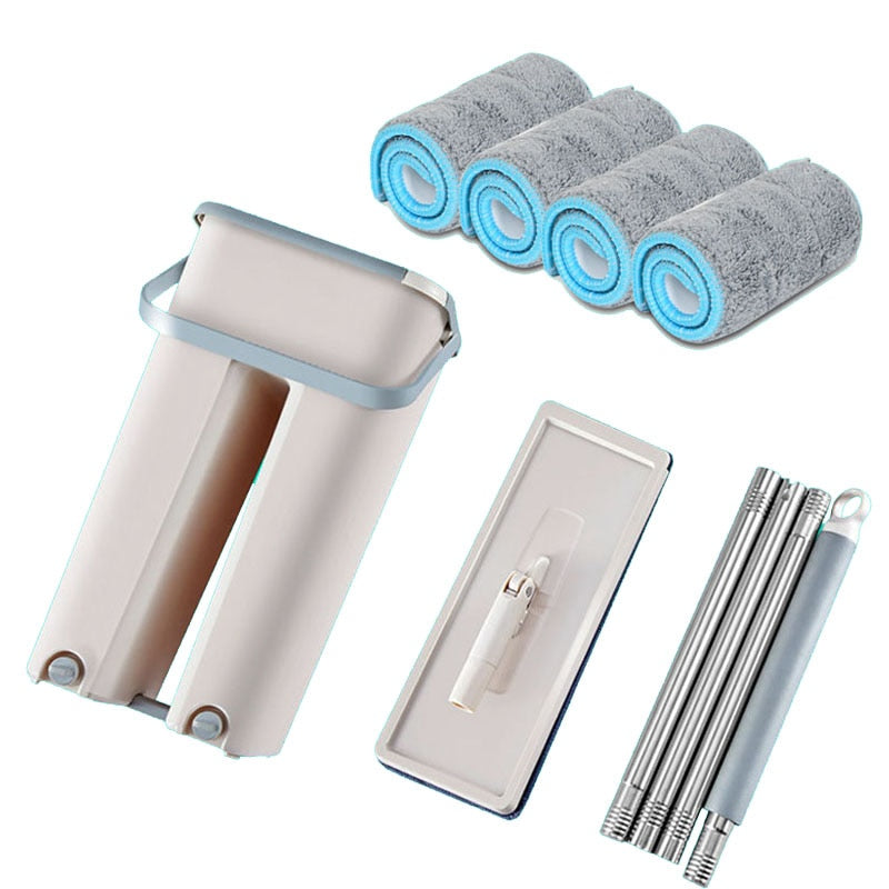 Mop de chão microfibra squeeze mop molhado com balde pano espremer limpeza do banheiro mop para lavagem chão casa cozinha mais limpa