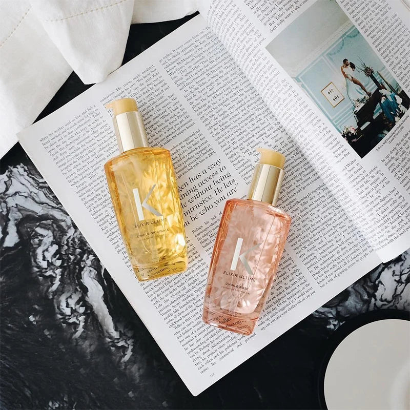 Óleo Essencial Para o Crescimento do Cabelo e Cabelos Danificados, Aliviando a Alta Temperatura, Melhora o Frizz, Tratamento Macio, Orgânicos.