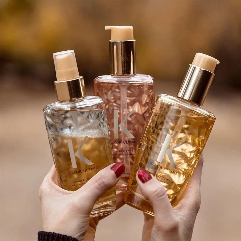 Óleo Essencial Para o Crescimento do Cabelo e Cabelos Danificados, Aliviando a Alta Temperatura, Melhora o Frizz, Tratamento Macio, Orgânicos.