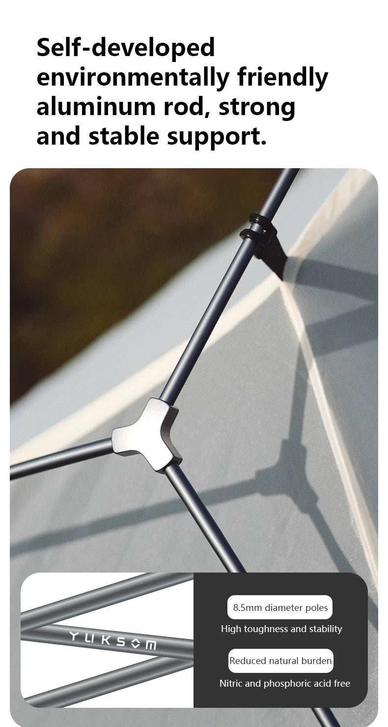 Barraca de Camping,Tenda para 2 Pessoas Ultraleve 20D para Acampamento,Pescas, à Prova D'água.