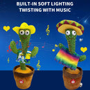 Brinquedo Cacto Dançante Falante Imita c/ Musicas,Repete Falas.