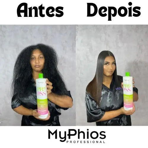 Kit Progressiva Shampoo E Gloss 300ml Proliss - MyPhios