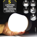 Lâmpada LED a luz solar de 100 W para áreas externas,portátil,recarregável por USB,com gancho para acampamento,serve para iluminar barraca ,é à prova d'água e economizadora de energia