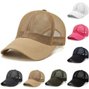 Bonés para Homens e Mulheres Verão Full Mesh Baseball Cap Masculino Quick Dry Proteção Solar Caminhadas Golf Correndo Ajustável Snapback Hat Respirável Novo