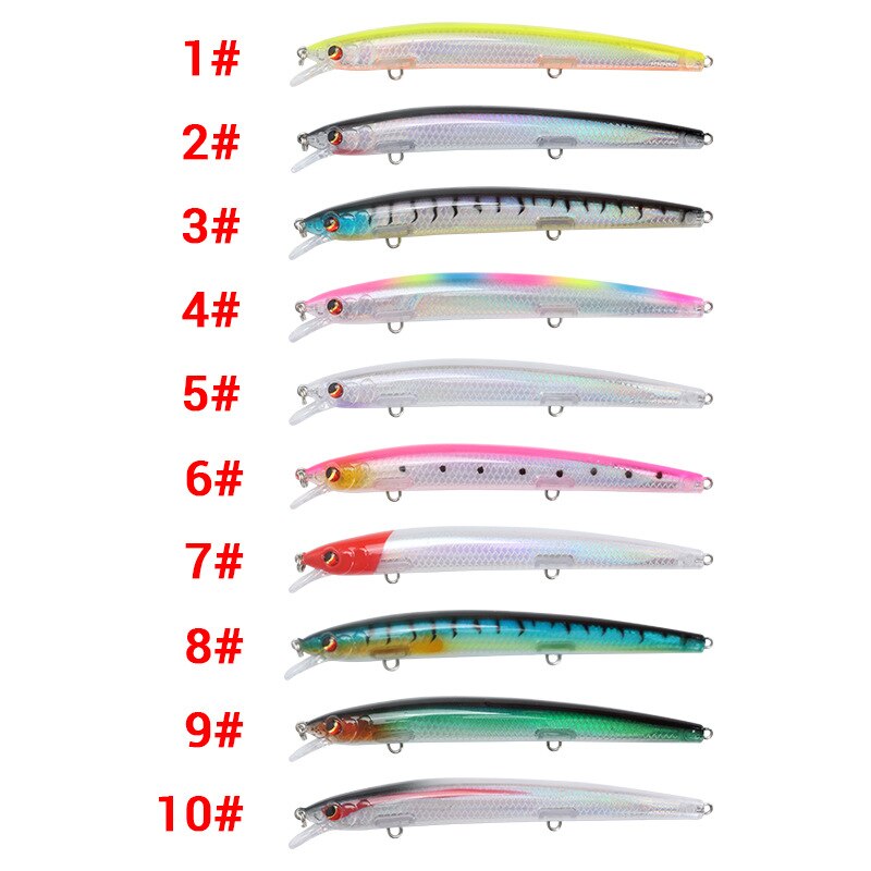 Iscas de Pesca Que Afunda,Ultra Longas, Para Água Salgada,Mar,Rios,Iscas Grandes,Iscas Duras,Acessório de Pesca.