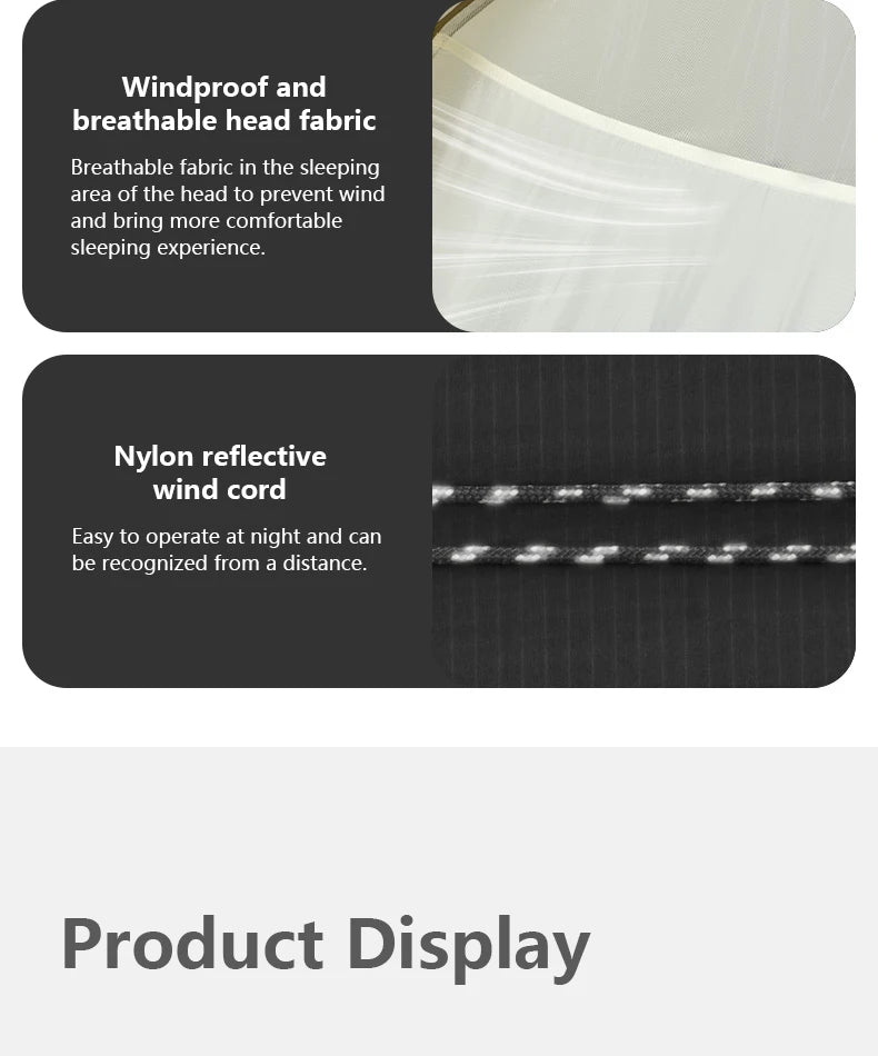 Barraca de Camping,Tenda para 2 Pessoas Ultraleve 20D para Acampamento,Pescas, à Prova D'água.