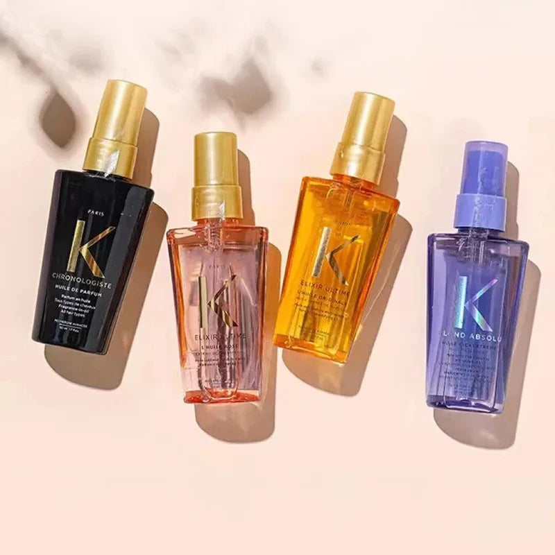 Óleo Essencial Para o Crescimento do Cabelo e Cabelos Danificados, Aliviando a Alta Temperatura, Melhora o Frizz, Tratamento Macio, Orgânicos.