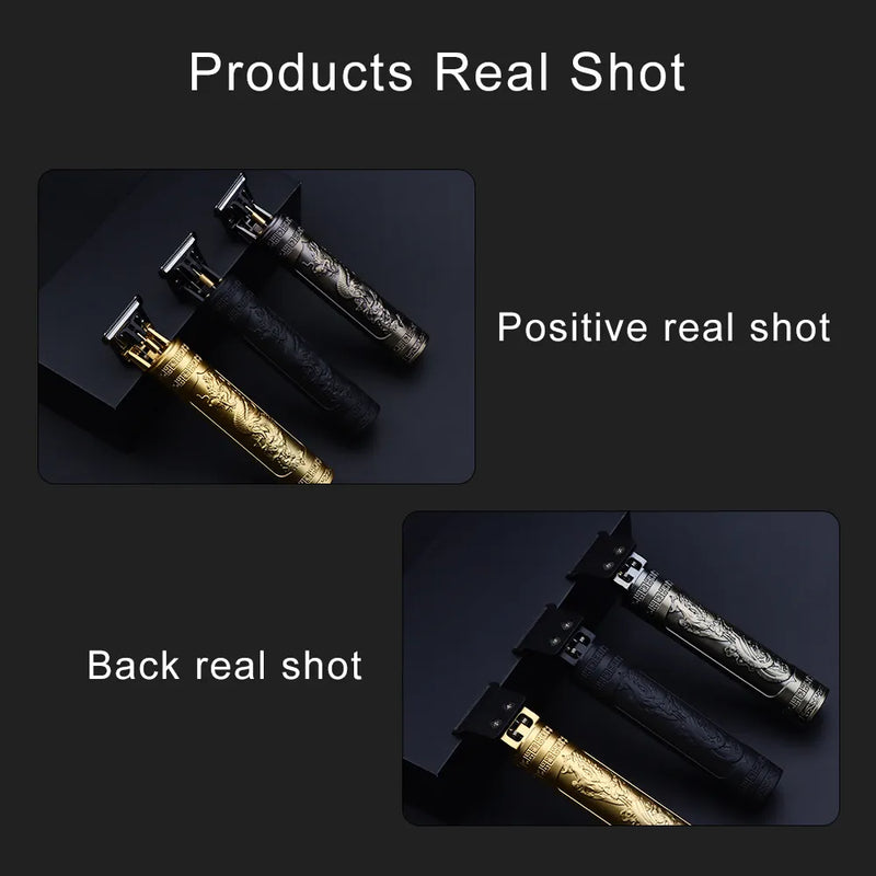 Máquina de Cortar Cabelo e Aparador de Barba Profissional Para Homens.