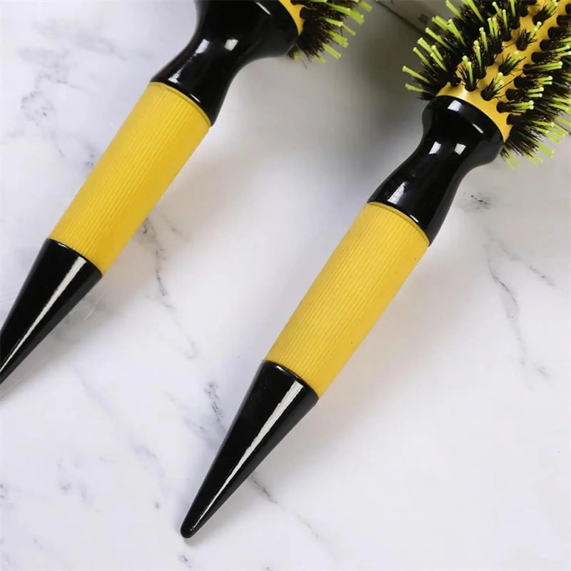 Professional Hair Brushes, Boar , Thermal, Heat Resistant, For Salon, Ceramic, Thermal, Natural , Mixed, , Size (Small, Medium,